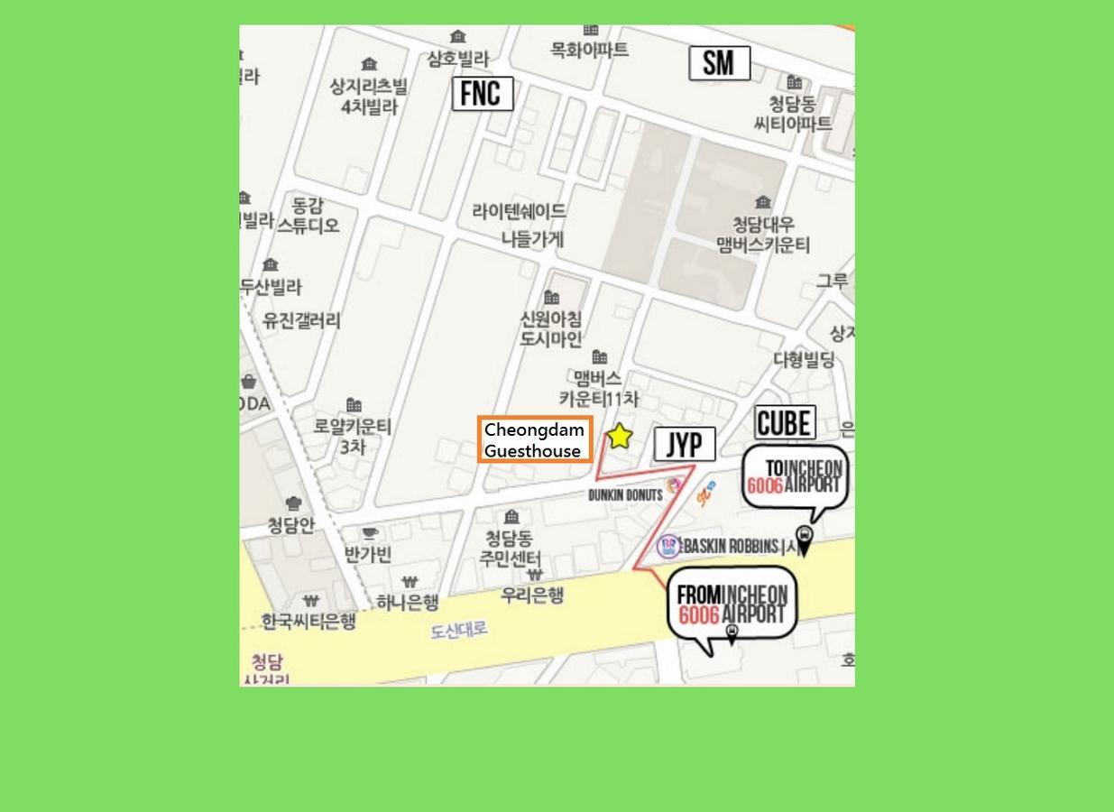Cheongdam Ladies Guesthouse In 서울특별시 외부 사진